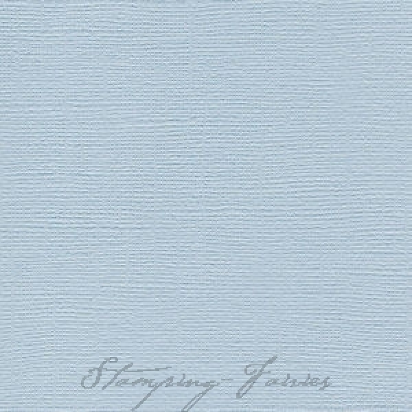 Bazzill Leinenstruktur CS "Powder Blue"